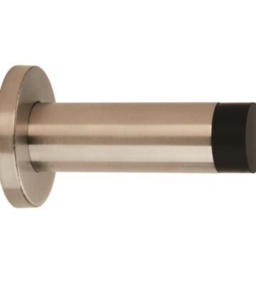 Carlisle Brass DSW1016SSS Wall Mounted Door Stop On Concealed Rose (76 X 22mm) 76mm