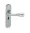 CARLISLE BRASS EL23CP ASTRO LEVER ON BACKPLATE - BATHROOM 57MM C/C CRO (POLISHED CHROME) 185MM X 40MM - PAIR
