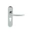 CARLISLE BRASS EL31YCP LILLA LEVER ON BACKPLATE - LOCK EURO PROFILE 47.5MM C/C CRO (POLISHED CHROME) 185MM X 40MM - PAIR