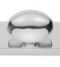CARLISLE BRASS ES34CP ESPAGNOLETTE - OVAL KNOB SET WITH 2 X 1.2 MTR BRASS RODS & KEEPERS
