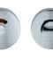 CARLISLE BRASS EST6005PAA TURN & RELEASE ON CONCEALED FIX ROUND ROSE WITH INDICATOR (5MM FOLLOWER) - SET