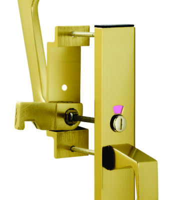 Carlisle Brass EST9625GAA Disabled Toilet Handle Set – Gold Anodised Aluminium