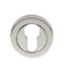 CARLISLE BRASS EUL001PN ESCUTCHEON - EURO PROFILE ON CONCEALED FIX ROUND ROSE