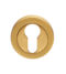 CARLISLE BRASS EUL001SB ESCUTCHEON - EURO PROFILE ON CONCEALED FIX ROUND ROSE