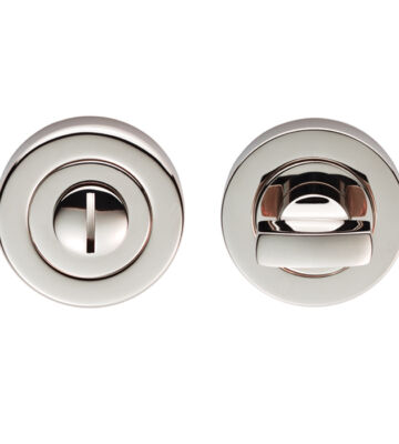 Carlisle Brass EUL004PN Turn & Release On Concealed Fix Round Rose – Set