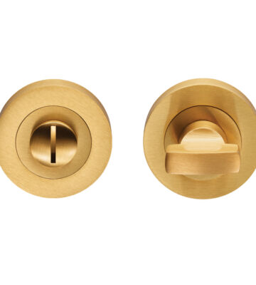 Carlisle Brass EUL004SB Turn & Release On Concealed Fix Round Rose – Set