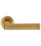 CARLISLE BRASS EUL010AB SASSO LEVER ON CONCEALED FIX ROUND ROSE - PAIR