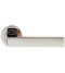 CARLISLE BRASS EUL010PN SASSO LEVER ON CONCEALED FIX ROUND ROSE - PAIR