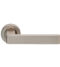CARLISLE BRASS EUL010SN SASSO LEVER ON CONCEALED FIX ROUND ROSE - PAIR