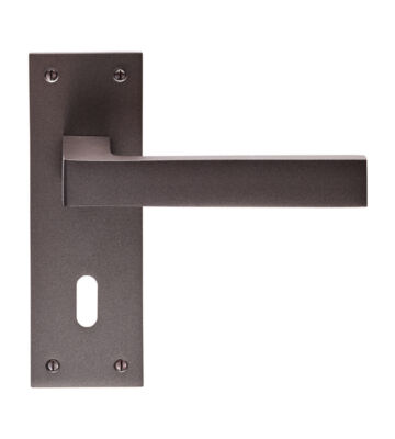 Carlisle Brass EUL011MBRZ Sasso Lever On Backplate – Lock 57mm – Pair