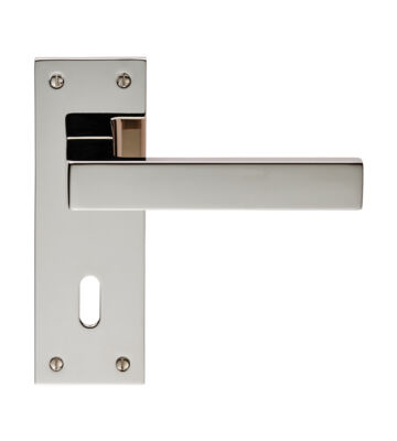 Carlisle Brass EUL011PN Sasso Lever On Backplate – Lock 57mm – Pair