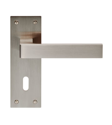 Carlisle Brass EUL011SN Sasso Lever On Backplate – Lock 57mm – Pair