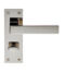 CARLISLE BRASS EUL013PN SASSO LEVER ON BACKPLATE - BATHROOM 57MM - PAIR
