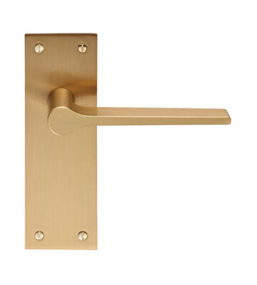 Carlisle Brass EUL022SB Velino Lever On Backplate – Latch – Pair