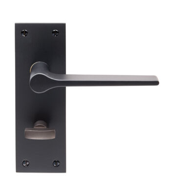 Carlisle Brass EUL023MB Velino Lever On Backplate – Bathroom 57mm – Pair