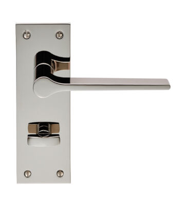 Carlisle Brass EUL023PN Velino Lever On Backplate – Bathroom 57mm – Pair