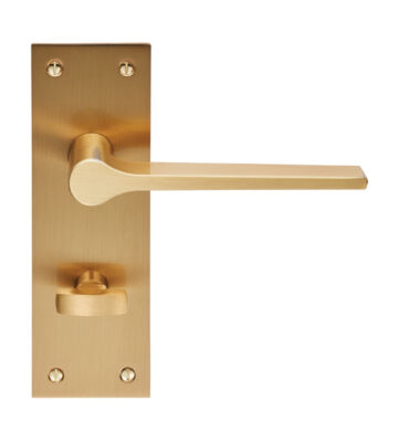 Carlisle Brass EUL023SB Velino Lever On Backplate – Bathroom 57mm – Pair