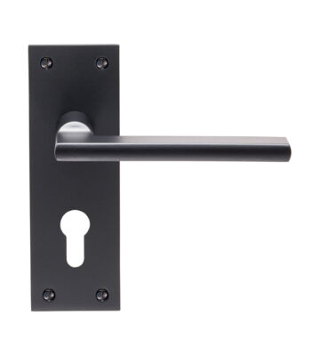 Carlisle Brass EUL031YMB Trentino Lever On Backplate – Euro 47.5mm – Pair