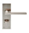 CARLISLE BRASS EUL033SN TRENTINO LEVER ON BACKPLATE - BATHROOM 57MM - PAIR