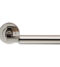 CARLISLE BRASS EUL040PN AMIATA LEVER ON CONCEALED FIX ROUND ROSE - PAIR