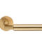 CARLISLE BRASS EUL040SB AMIATA LEVER ON CONCEALED FIX ROUND ROSE - PAIR
