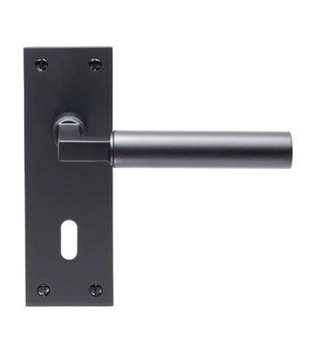 Carlisle Brass EUL041MB Amiata Lever On Backplate – Lock 57mm – Pair