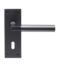 CARLISLE BRASS EUL041MB AMIATA LEVER ON BACKPLATE - LOCK 57MM - PAIR