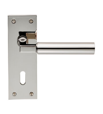 Carlisle Brass EUL041PN Amiata Lever On Backplate – Lock 57mm – Pair