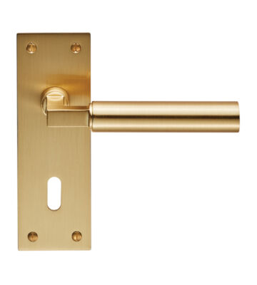 Carlisle Brass EUL041SB Amiata Lever On Backplate – Lock 57mm – Pair