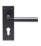 CARLISLE BRASS EUL041YMB AMIATA LEVER ON BACKPLATE - EURO 47.5MM - PAIR