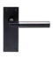 CARLISLE BRASS EUL042MB AMIATA LEVER ON BACKPLATE - LATCH - PAIR