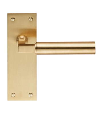 Carlisle Brass EUL042SB Amiata Lever On Backplate – Latch – Pair