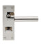 CARLISLE BRASS EUL043PN AMIATA LEVER ON BACKPLATE - BATHROOM 57MM - PAIR