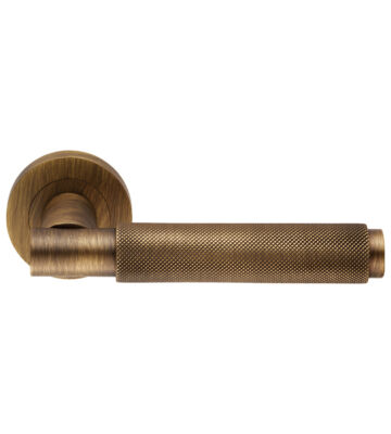Carlisle Brass EUL050AB Varese Knurled Lever On Concealed Fix Round Rose – Pair