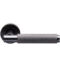 CARLISLE BRASS EUL050MB VARESE KNURLED LEVER ON CONCEALED FIX ROUND ROSE - PAIR