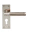 CARLISLE BRASS EUL051YSN VARESE LEVER ON BACKPLATE - EURO 47.5MM - PAIR