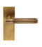 CARLISLE BRASS EUL052AB VARESE LEVER ON BACKPLATE - LATCH - PAIR