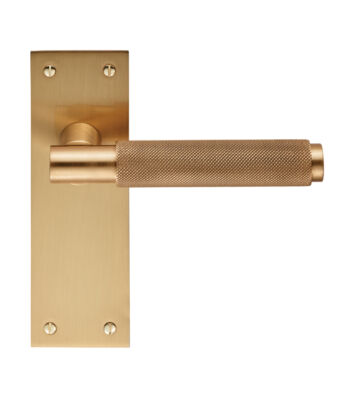 Carlisle Brass EUL052SB Varese Lever On Backplate – Latch – Pair