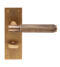 CARLISLE BRASS EUL053AB VARESE LEVER ON BACKPLATE - BATHROOM 57MM - PAIR