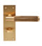 CARLISLE BRASS EUL053SB VARESE LEVER ON BACKPLATE - BATHROOM 57MM - PAIR