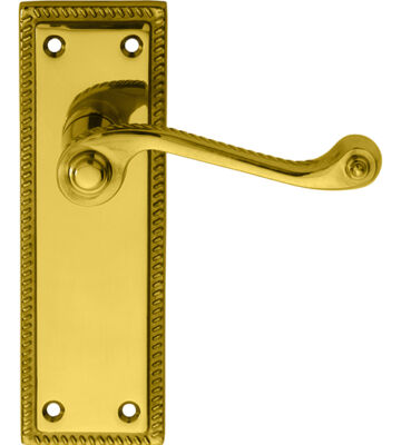 Carlisle Brass FG1S Georgian Lever On Backplate – Latch Sweedor Plate 148mm X 48mm – Pair