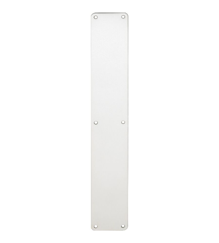 CARLISLE BRASS FPP1500BSS 500 X 75MM FINGER PLATE - PLAIN