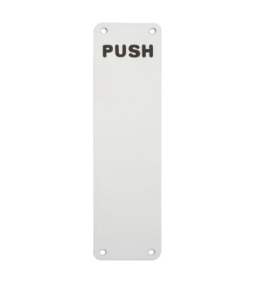 Carlisle Brass FPP43002SAA Finger Plate 300 X 75mm – Push