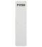 CARLISLE BRASS FPP43502SAA FINGER PLATE 350 X 75MM - PUSH