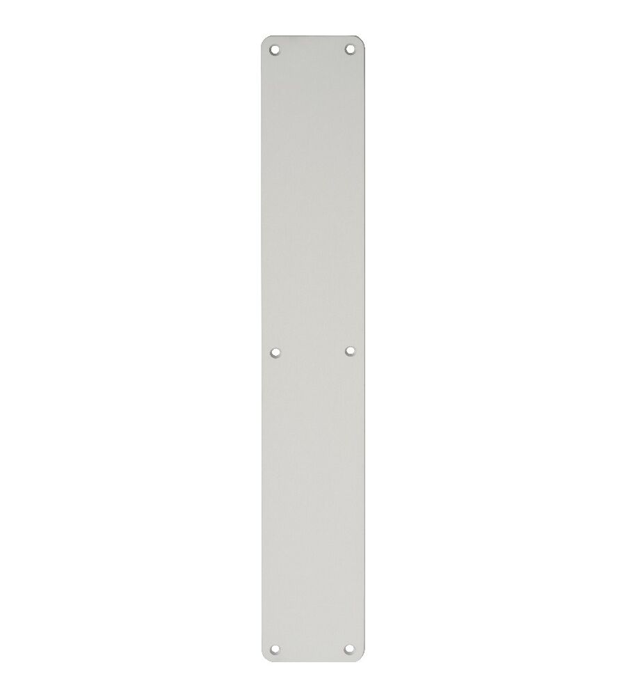 CARLISLE BRASS FPP45000SAA FINGER PLATE 500 X 75MM - PLAIN