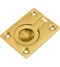 CARLISLE BRASS FRP50 FLUSH RING PULL 38MM X 50MM