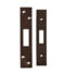 CARLISLE BRASS FSF5007MBRZ FOREND STRIKE & FIXING PACK TO SUIT ARCHITECTURAL DEADLOCKS (EDS/LDS) - PACK