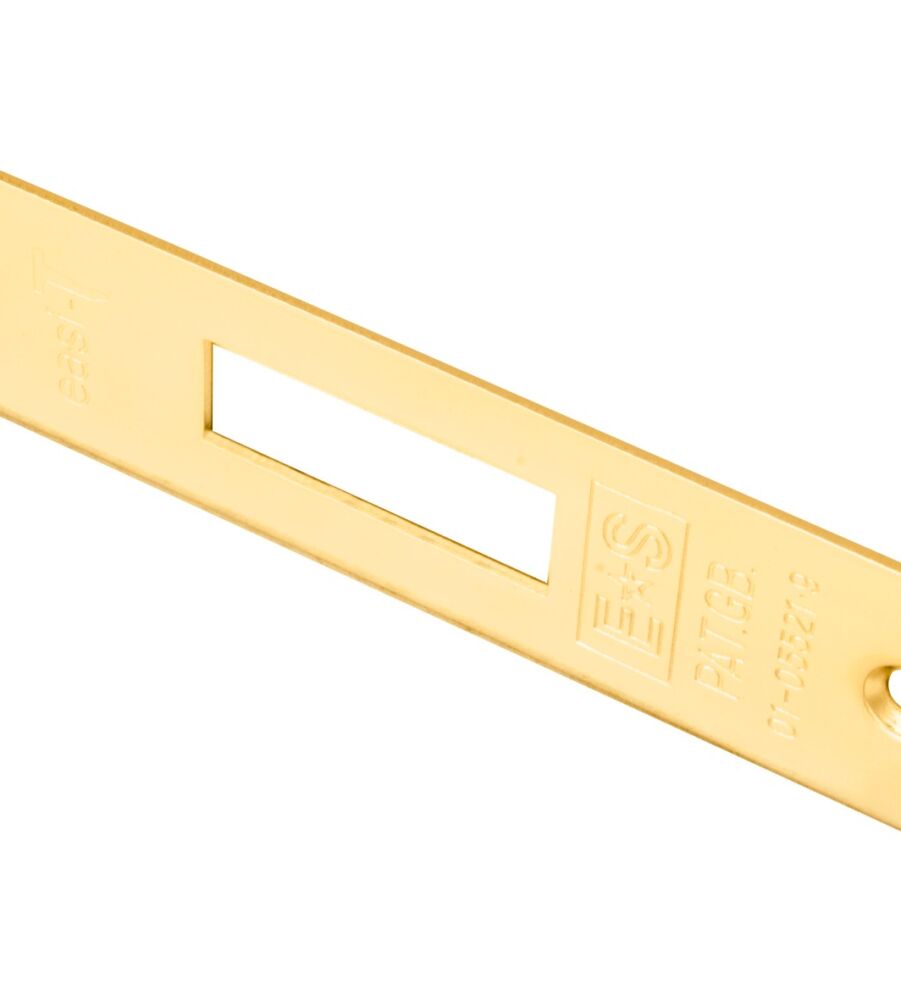 CARLISLE BRASS FSF5007PVD FOREND STRIKE & FIXING PACK TO SUIT ARCHITECTURAL DEADLOCKS (EDS/LDS) - PACK