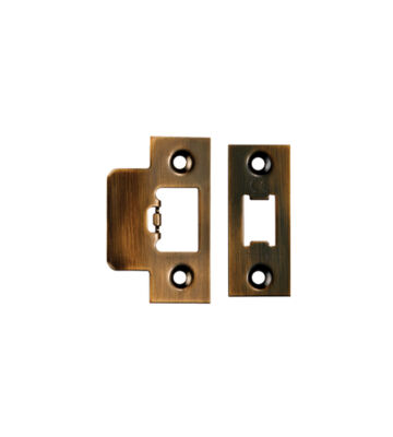 Carlisle Brass FSF5009AB Forend Strike & Fixing Pack To Suit Heavy Duty Tubular Latch – Pack