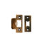 CARLISLE BRASS FSF5009AB FOREND STRIKE & FIXING PACK TO SUIT HEAVY DUTY TUBULAR LATCH - PACK